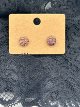 Load image into Gallery viewer, Druzy Resin stud earrings
