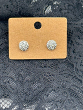 Load image into Gallery viewer, Druzy Resin stud earrings
