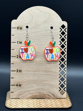 Load image into Gallery viewer, Plastic teacher earrings
