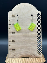 Load image into Gallery viewer, Plastic cassette tape earrings
