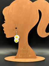 Load image into Gallery viewer, Egg rubber earrings
