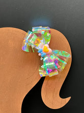 Load image into Gallery viewer, Iridescent jelly hair bows
