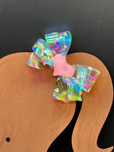 Load image into Gallery viewer, Iridescent jelly hair bows
