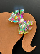 Load image into Gallery viewer, Iridescent jelly hair bows
