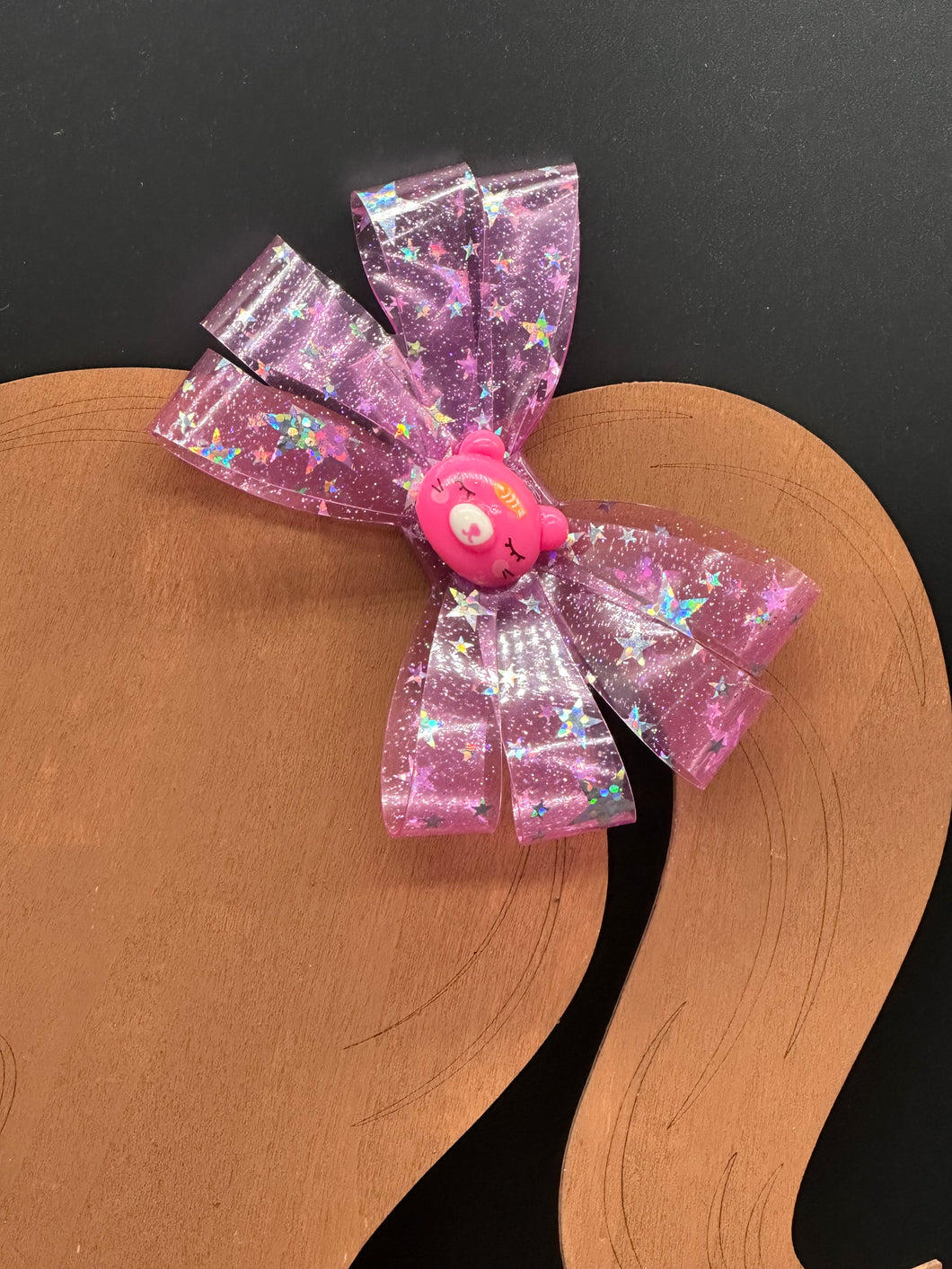 Pink Jelly hairbows