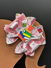 Load image into Gallery viewer, Back to school hairbows
