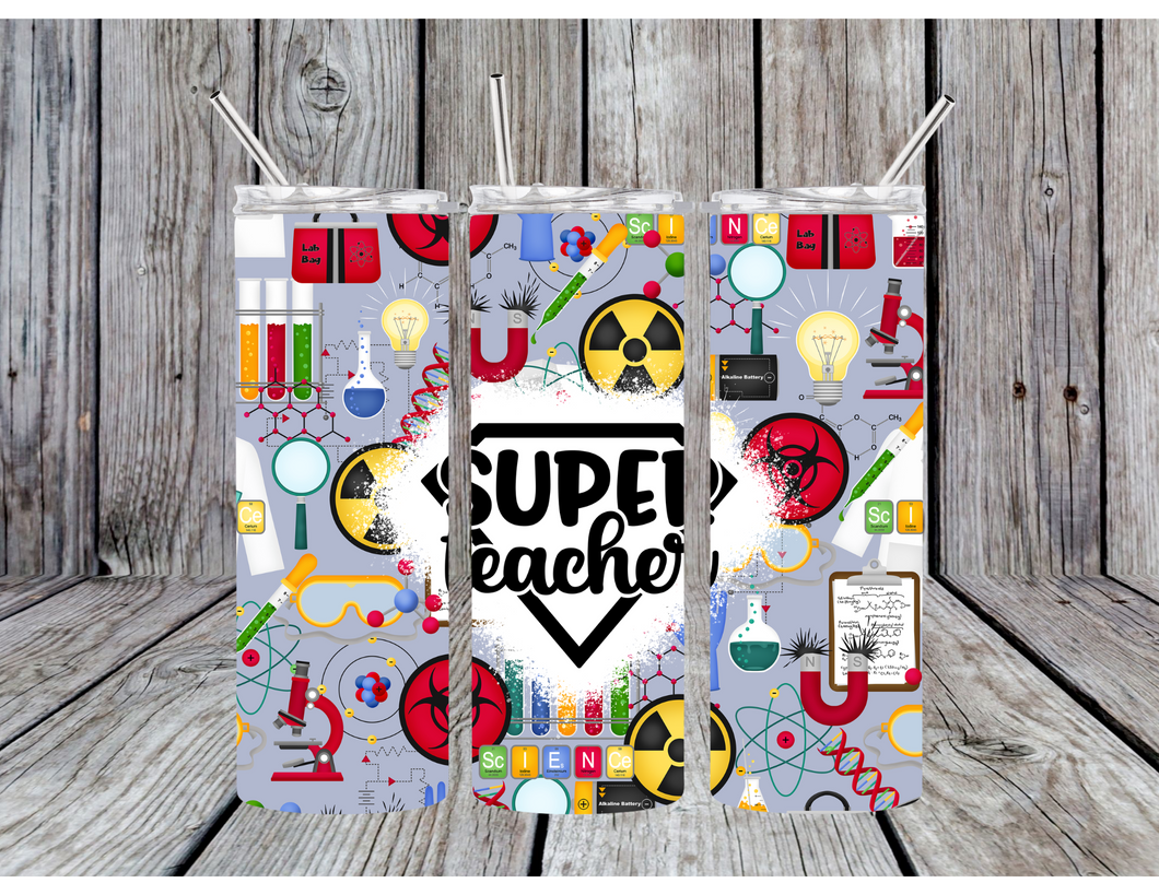 Super teacher tumblers